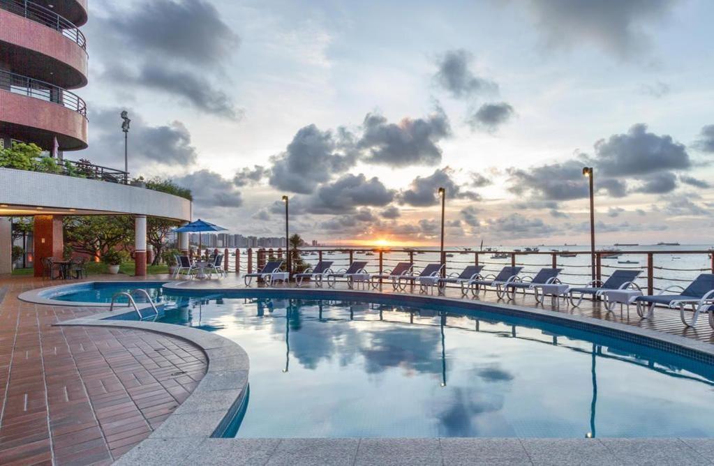 Flat Iate Plaza - Fortaleza - Mucuripe - Praia De Iracema ภายนอก รูปภาพ