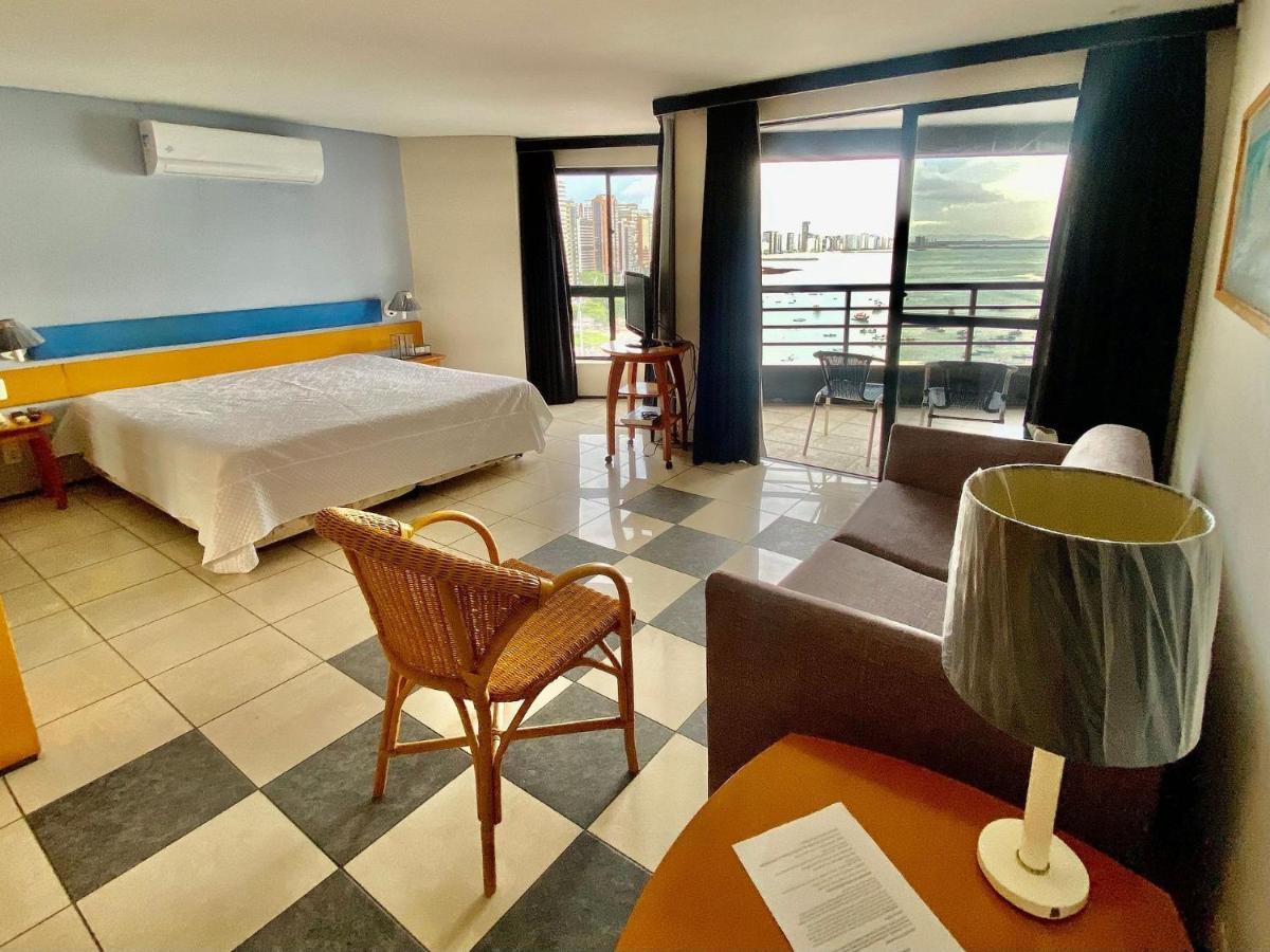 Flat Iate Plaza - Fortaleza - Mucuripe - Praia De Iracema ภายนอก รูปภาพ